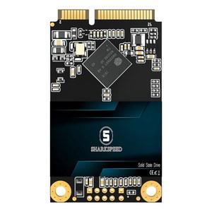 S SHARKSPEED mSATA SSD 512GB SATA 3 6Gb/s 3D NAND 미니 내장 솔리드 스테이트 드라이브 (mSATA, 512GB)