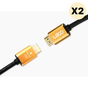 레토 모니터 케이블 HDMI 2.1 연결선 UHD화질 3M 2P