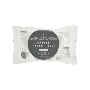 하리오 페가수스 화이트 커피필터 100매 PEF-02-100W