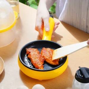 픽바이 1인용 전기 후라이팬 멀티 그릴 냄비 가정용 삶은계란 계란찜기 찜기 자취 캠핑 미니