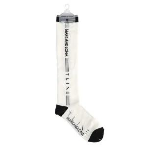 [명품] 마크 앤 로나 25SS 마크앤로나 시그니처 니삭스 MXF 5A FS33 WHITE