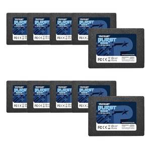 패트리어트 메모리 버스트 엘리트 SATA 3 120GB SSD 2.5인치 - 10팩