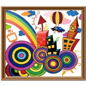 만들기 감상 그리기 팝아트 2 창작 예술 그림 컬러풀 아트 아크릴 색연필 북 클래스