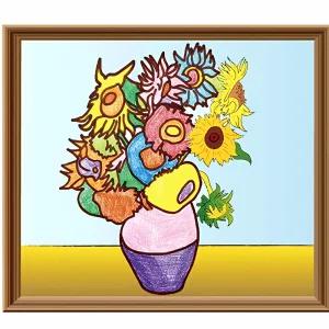 만들기 감상 그리기 빈센트 반 고흐 해바라기 그림 화가 예술 유화 유명 작품 후기 전시회