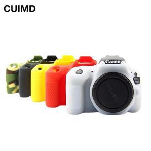 캐논 부드러운 실리콘 고무 카메라 보호 바디 커버 케이스 5DMark III 5D3 5D4 6D 70D 77D 200D 용 스킨