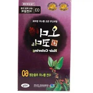 쌍문상회 오디 헤어염색약 컬러링 샴푸하듯 3분 자연갈색