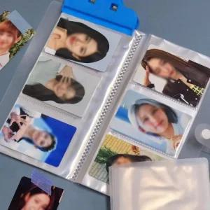 폴라로이드 투명 가로 앨범 사진첩 포카 3인치 (44IDg)