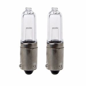 2 pcs 1156 bay9s h21w 할로겐 전구 백업 표시기 안개 자동 자동차 램프 흰색 조명 12 v 1.9a 250lm