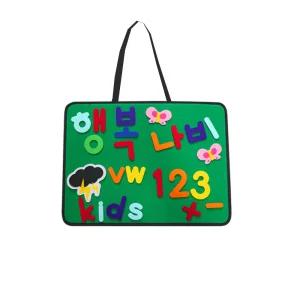찍찍이보드판(소 양면) 48X36cm 걸이용융게시환경판 게시 찍찍이 교구 학습 용게시 자료