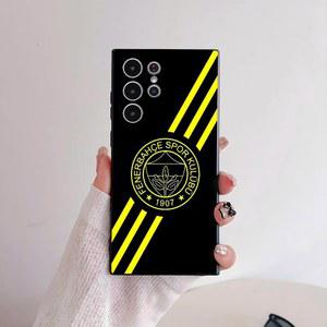 핸드폰케이스 터키 페네르바체 S 휴대폰 케이스 갤럭시 S25 S24 S22 S23 울트라 S21 S20 플러스 5G 무광 논슬립 풀커버 소프트
