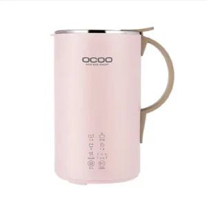 대용량 600ml 콩불림없는 두유제조기 추천-핑크-3-4인용 죽제조기 간편한 아침식사 부모님 건강 선물
