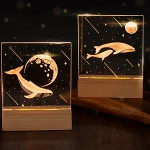 쌍문상회 DIY 무선 아크릴 무드등 조명 만들기 미니 세트형