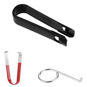 3PCS 러그 너트 제거 도구 3종 자동차 휠 키트, 범용 커버 허브 볼트 캡 트림 풀러 공구 , 대부분의 차량용 액세서리