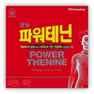 체내에너지 생성에 필요 광동 파워테닌 비타민B2 테아닌 20mL X 30병