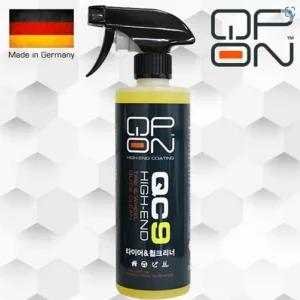큐피온 세차용품 QC9 휠타이어 크리너 500ml 세차용품 자동차광택제