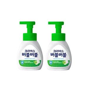 크리넥스 버블 항균 핸드워시 퓨어애플 250ml 2개