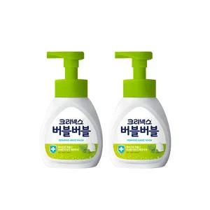 크리넥스 버블버블 핸드워시 힐링그린 250ml 2개