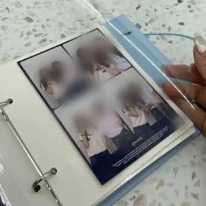 포토북 네컷앨범 인생사진 앨범 블루 접착식 네컷 (3JWAD)