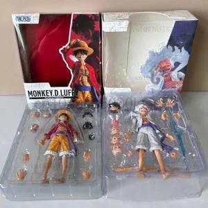 원피스 SHF 몽키 D 루피 기어 5 니카 액션 피규어 가동 관절 수집 모델 장난감 크리스마스 선물