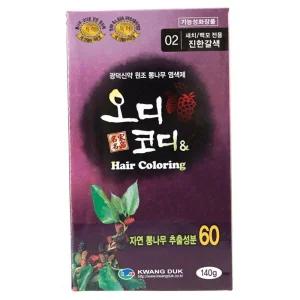 컬러링 오디 헤어염색약 컬러링 샴푸하듯 3분 진한갈색 오디코디