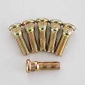 [호환제품] M12x1.5용 1pc 휠 허브 스플라인 볼트 러그 스터드 슈트 | 직경 14.2mm 길이 10.9등급