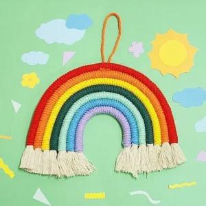 칼라모빌 인테리어 장식용 DIY 모빌 대형 벽장식 베란다꾸미기 벽꾸미기