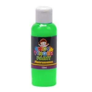 형광초록 120ml 미술놀이 핑거페인트 낱색 형광색 (WFJRIW4)