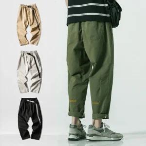 [라일리] Rly 남자배기바지 남자 크롭팬츠 와이드 SD-2205