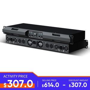 전문 포스트 스테이지 디지털 파워 앰프 2 OR 4 채널 1U 무대 공연 Hifi 발열 회의 홈 시어터