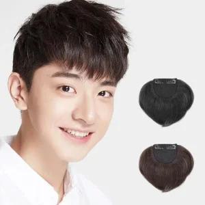 [아우트]댄디 남성 인모 부분 가발