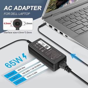Dell 노트북 Inspiron 11/13/14/15/17 3000 시리즈 3583 3593 5570  Latitude E5450 XPS 13 어댑터 Powe용