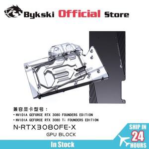 NVIIDIA RTX 3080 / Fo   버전 GPU /구리 라디터 N RTX3080FE XBykski 워터 블럭
