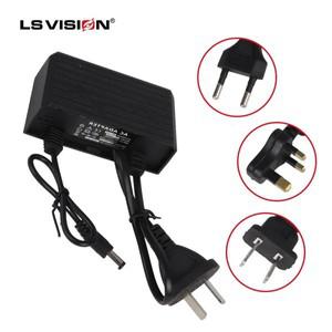 LS VISION 자격갖춘 AC 110 240V  DC 12V 2A CCTV 전원 공급 장치 어댑터 EU/US/UK/AU    ABS 플라스틱 홈