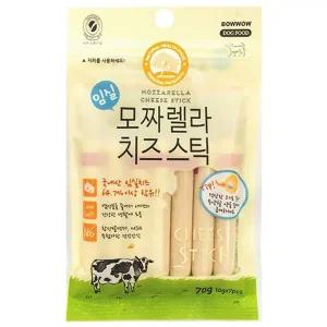 [콩심팥심]애견간식 바우와우 모짜렐라 치즈 소세지 7p 10팩