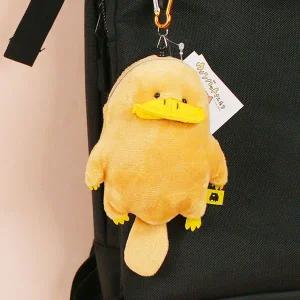 오리 꽥꽥 너구리 가방 고리 인형/학생 키링 가방고리
