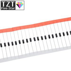 TZT 100PCS 1N5817 1N5399 1N4937 1N4004 숏키 정류기 다이오드 UF4007 HER107 FR207 FR157 DO-41