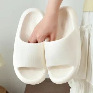 편한 구름 슬리퍼(270-275mm) (화이트) 무소음슬리퍼