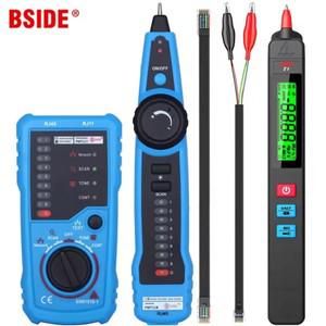BSIDE FWT11 네트워크 케이블 테스터 감지기 RJ11 RJ45 Cat5 전화선 추적기 토너 이더넷 LAN 라인 파인더