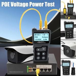 ZHOUCE NF 488 LCD 네트워크 테스터 PoE 검사기 이더넷 Cat5 LAN 케이블 루프도구