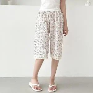 엠보 인조인견 레이스 6부 반바지 10컬러 SD 250702