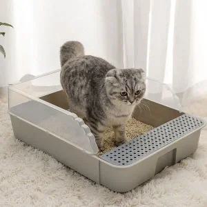 [셀러에이드]예홈펫 특대형 고양이 화장실 배변 판 모래 패드 매트