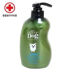 [셀러에이드]애견 화이트 샴푸-린스 500g