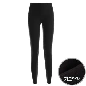 [샵앤]여성 국산 기능성 방한 타이즈 얇은기모 내복하의 HW-WUP-1698-블랙