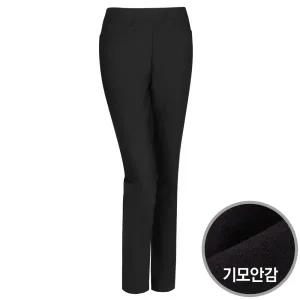 [샵앤]간절기 겨울 기모 밴딩 스판 중년여성 슬랙스 바지 ACE-WPT-1684-블랙