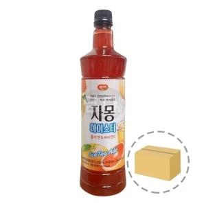 광야식품 자몽 아이스티 베이스 970ml 1BOX (15개입) (WFJURBD)