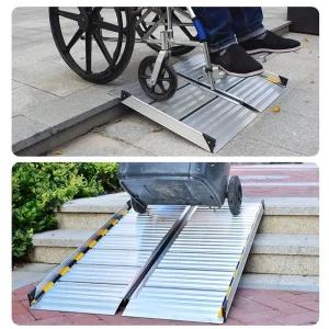 자전거 슬로프 접이식 계단 경사판 상가 입구 휠체어