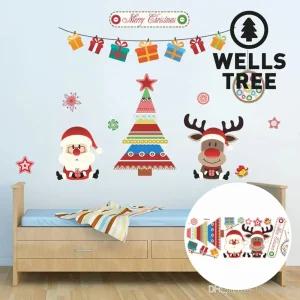 크리스마스 스티커 xmas106/시트지/데코스티커/벽지