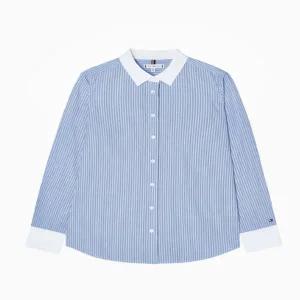 타미힐피거 W 아이비 스트라이프셔츠 BB T22E7WSH050WT1 0BI