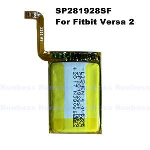 Fitbit Versa 2 스마트 스포츠 시계 무선 누산기 AKKU 용  165mAh SP281928SF 배터리