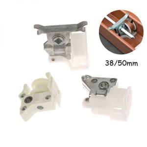 블라인드부속 불라인드 부품 50MM 38mm 나무 베네치아 블라인드 1개 틸트 하이 헤드 트랙 조광기